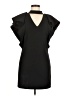 Endless Rose Solid Black Cocktail Dress Size M - photo 1