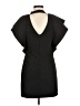 Endless Rose Solid Black Cocktail Dress Size M - photo 2