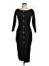 Boohoo Black Casual Dress Size 6 - photo 1