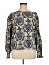 Emery Rose Blue Long Sleeve Blouse Size XL - photo 1