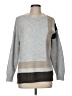 Cato Color Block Gray Pullover Sweater Size M - photo 1