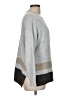 Cato Color Block Gray Pullover Sweater Size M - photo 4