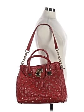 MICHAEL Michael Kors Leather Satchel (view 2)
