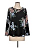 Unbranded Black 3/4 Sleeve Blouse Size L - photo 1