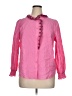 Talbots 100% Cotton Pink Long Sleeve Blouse Size 0X - photo 1