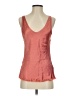 Pharaoh 100% Rayon Pink Orange Sleeveless Top Size (2) - photo 1