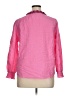 Talbots 100% Cotton Pink Long Sleeve Blouse Size 0X - photo 2