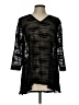 Lynn Ritchie Black 3/4 Sleeve Blouse Size L - photo 1