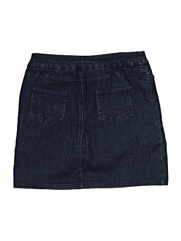 Slim-Sation by Multiples Denim Skirt (view 2)