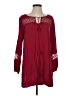 Express 100% Rayon Burgundy Long Sleeve Blouse Size S - photo 1