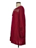 Express 100% Rayon Burgundy Long Sleeve Blouse Size S - photo 5