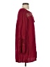 Express 100% Rayon Burgundy Long Sleeve Blouse Size S - photo 4