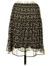 Max Studio 100% Polyester Paisley Green Casual Skirt Size M - photo 2