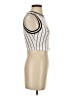 Shein Ivory Sleeveless T-Shirt Size 2 - photo 4