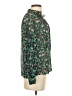 J.Crew Floral Green Long Sleeve Blouse Size XS - photo 4