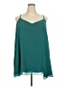 Torrid 100% Polyester Teal Sleeveless Blouse Size 5X Plus (5) - photo 1