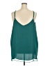 Torrid 100% Polyester Teal Sleeveless Blouse Size 5X Plus (5) - photo 2