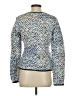 Hinge 100% Rayon Print Blue Jacket Size S - photo 2