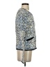 Hinge 100% Rayon Print Blue Jacket Size S - photo 4