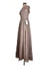 Xscape Gray Cocktail Dress Size 4 (petite) - photo 5