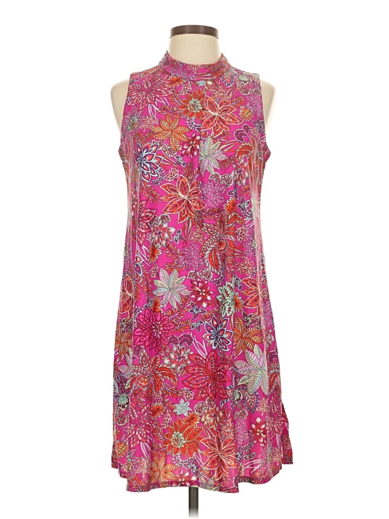 Pre-owned Jude Connally Cocktail Dress In Pink