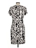 BCBGMAXAZRIA Animal Print Silver Casual Dress Size M - photo 2