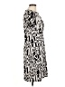 BCBGMAXAZRIA Animal Print Silver Casual Dress Size M - photo 4
