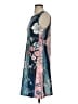 Unbranded Print Teal Casual Dress Size S - photo 5