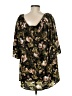French Connection 100% Polyester Black Kimono Size M - photo 2