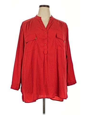 Truth 3/4 Sleeve Button-Down Shirt (view 1)