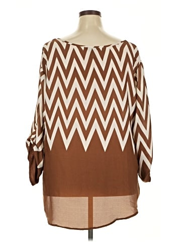 Belle Tweed 3/4 Sleeve Blouse (view 2)