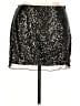 JLo by Jennifer Lopez 100% Polyester Stars Black Silver Formal Skirt Size 14 - photo 1