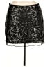 JLo by Jennifer Lopez 100% Polyester Stars Black Silver Formal Skirt Size 14 - photo 2