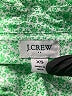 J.Crew Factory Store 100% Cotton Print Green Long Sleeve Blouse Size XS - photo 7