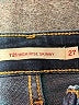 Levi's Solid Blue Jeans Size 27 waist - photo 7