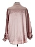 Unbranded Metallic Pink Long Sleeve Blouse Size L - photo 2