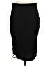 Bisou Bisou Solid Black Casual Skirt Size M - photo 1