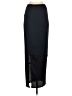 White Fox 100% Polyester Black Blue Casual Skirt Size S - photo 2