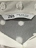 Zara Polka Dots Ivory Long Sleeve Blouse Size XS - photo 7