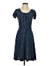 Kling Polka Dots Blue Casual Dress Size 2 - photo 1