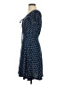 Kling Polka Dots Blue Casual Dress Size 2 - photo 5