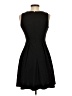 Jennifer Lopez Solid Black Cocktail Dress Size XS - photo 2