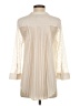 Neiman Marcus 100% Polyester Ivory 3/4 Sleeve Blouse Size S - photo 2