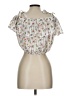 Forever 21 100% Polyester Ivory Short Sleeve Blouse Size L - photo 2
