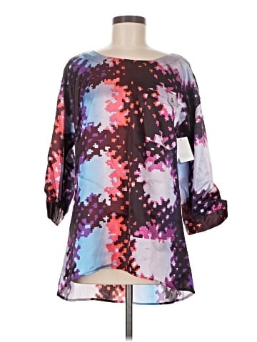 Black Rainn 3/4 Sleeve Blouse (view 1)