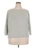Lou & Grey 100% Cotton Gray Pullover Sweater Size XXL - photo 1