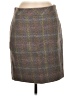 J.Crew 100% Wool Tweed Brown Wool Skirt Size 6 - photo 1