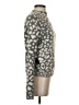 Ann Taylor Animal Print Gray Turtleneck Sweater Size S - photo 4
