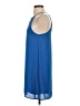 Everly 100% Polyester Solid Blue Casual Dress Size S - photo 5