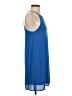 Everly 100% Polyester Solid Blue Casual Dress Size S - photo 4